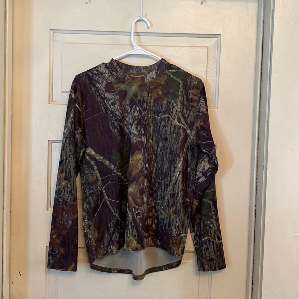 Camo Mossy Oak Long Sleeve Shirt